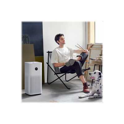 Xiaomi Smart Air Purifier 4 30 W, Suitable for rooms up to 28-48 m , White