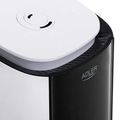 Adler Air Humidifier AD 7966 35 m , 25 W, Water tank capacity 4.6 L, Ultrasonic, Humidification capacity 280 ml/hr, White/Black