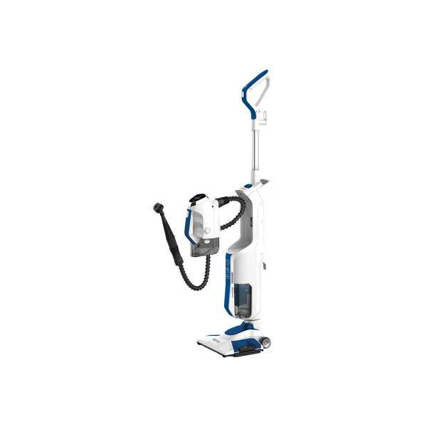 Polti Vacuum steam mop with portable steam cleaner PTEU0299 Vaporetto 3 Clean_Blue Power 1800 W, Water tank capacity 0.5 L, Whit