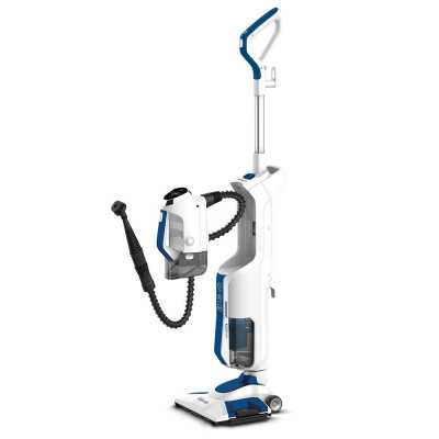 Polti Vacuum steam mop with portable steam cleaner PTEU0299 Vaporetto 3 Clean_Blue Power 1800 W, Water tank capacity 0.5 L, Whit