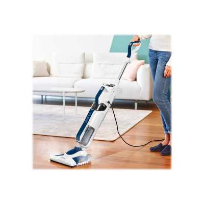 Polti Vacuum steam mop with portable steam cleaner PTEU0299 Vaporetto 3 Clean_Blue Power 1800 W, Water tank capacity 0.5 L, Whit