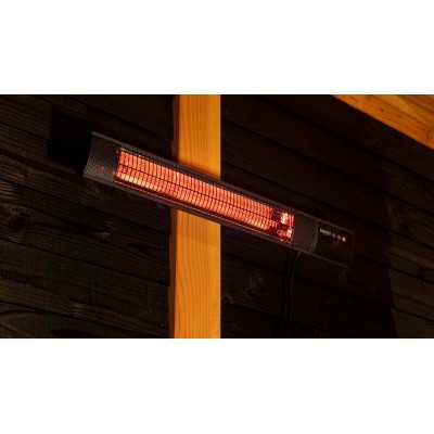 SUNRED Heater RD-DARK-25, Dark Wall Infrared, 2500 W, Black, IP55