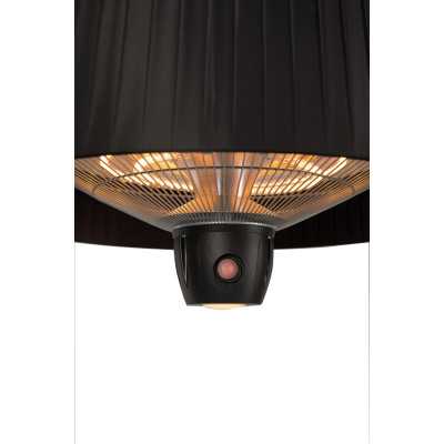 SUNRED Heater ARTIX C-HB, Compact Bright Hanging Infrared, 1500 W, Black, IP24