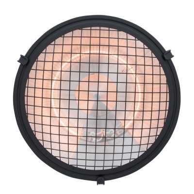 SUNRED Heater IND-2100H, Indus II Bright Hanging Infrared, 2100 W, Black, IP44