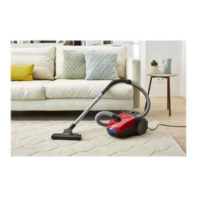 Philips Vacuum cleaner FC8243/09 Bagged, Power 900 W, Dust capacity 3 L, Red/Black