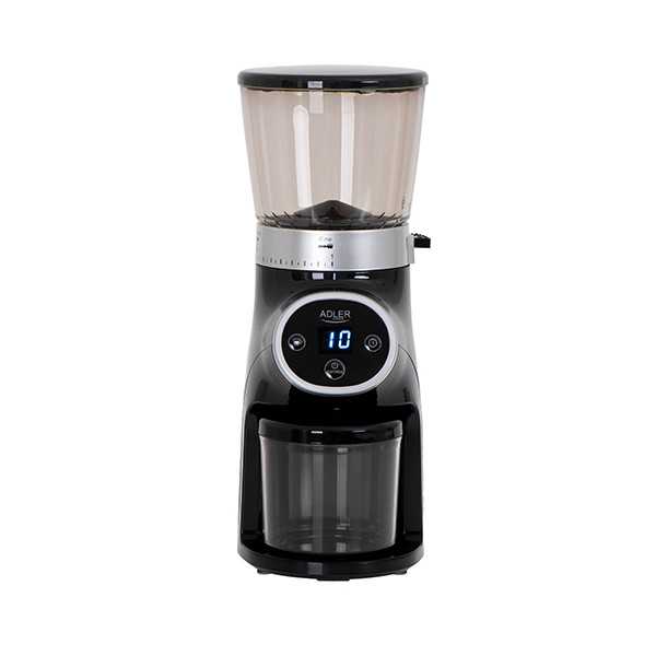 Adler Coffee Grinder AD 4450 Burr 300 W, Coffee beans capacity 300 g, Number of cups 1-10 pc(s), Black