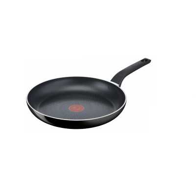 TEFAL Frying Pan C2720653 Start&Cook Diameter 28 cm, Suitable for induction hob, Fixed handle, Black