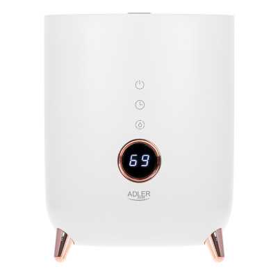 Adler AD 7972 Humidifier, 23 W, Water tank capacity 4 L, Suitable for rooms up to 35 m , Ultrasonic, Humidification capacity 150