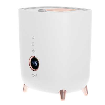 Adler AD 7972 Humidifier, 23 W, Water tank capacity 4 L, Suitable for rooms up to 35 m , Ultrasonic, Humidification capacity 150