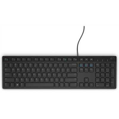 Dell KB216 Multimedia, Wired, EN, Black, Numeric keypad