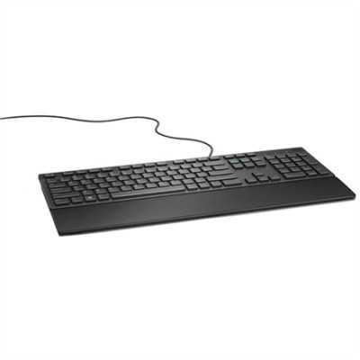 Dell KB216 Multimedia, Wired, EN, Black, Numeric keypad