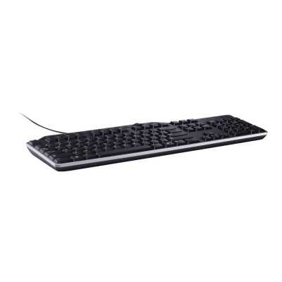 Dell Keyboard KB-522 Multimedia, Wired, RU, Numeric keypad, USB 2.0, Black