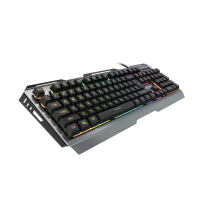 Genesis Rhod 420 Gaming keyboard, RGB LED light, US, Wired, Black