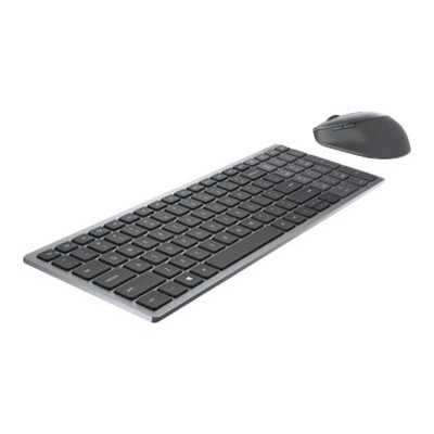 Dell KM7120W Keyboard and Mouse Set, Wireless, Batteries included, NORD, Titan Gray