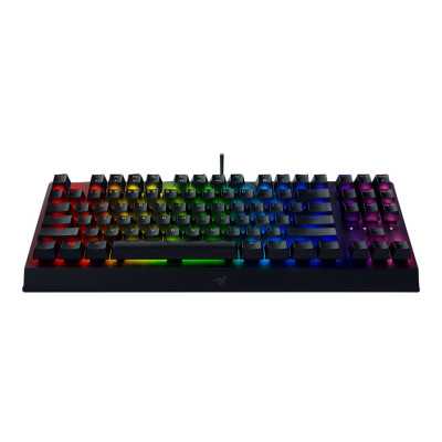 Razer BlackWidow V3, Gaming keyboard, RGB LED light, US, Black, Wired