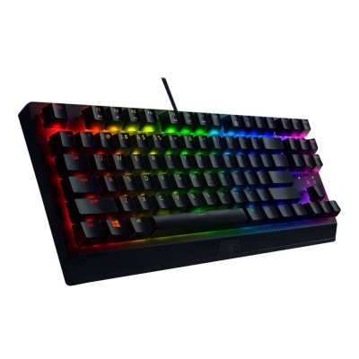 Razer BlackWidow V3, Gaming keyboard, RGB LED light, US, Black, Wired