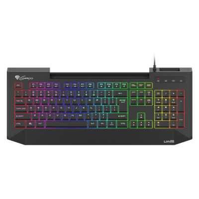 Genesis LITH 400 Gaming keyboard, RGB LED light, US, Black, Wired