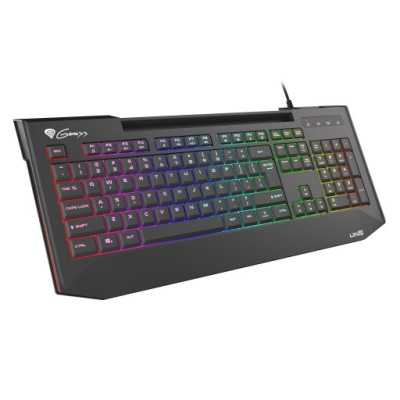 Genesis LITH 400 Gaming keyboard, RGB LED light, US, Black, Wired