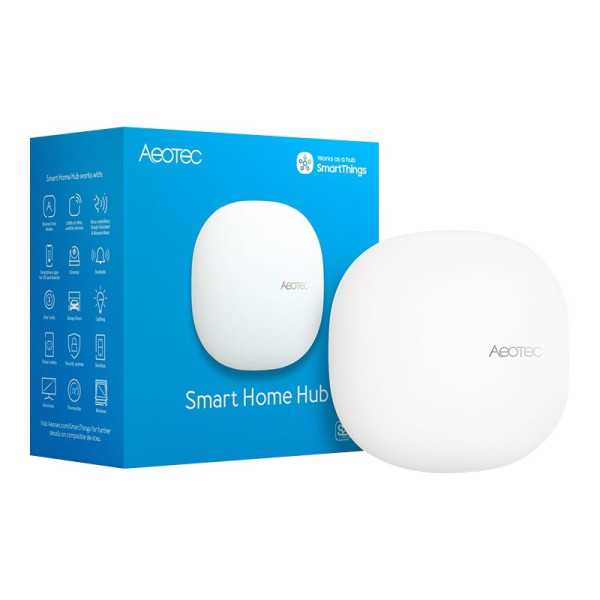 Aeotec Smart Home Hub – veikia kaip SmartThings Hub, EU, Z-Wave, Zigbee 3.0, WiFi