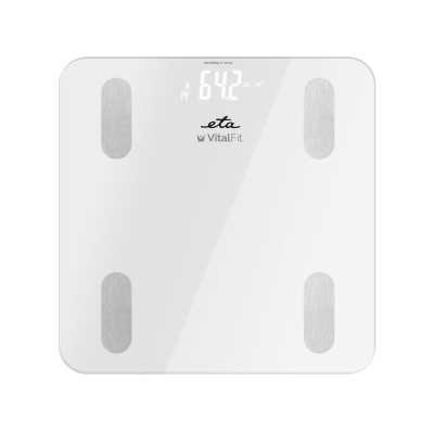 ETA Smart Personal Scale Vital Fit ETA678190000 Body analyzer, Maximum weight (capacity) 180 kg, Accuracy 100 g, Body Mass Index