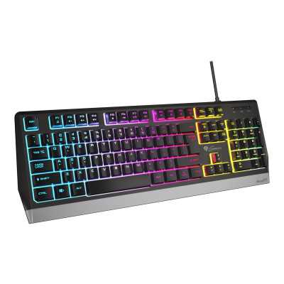 Genesis Rhod 300 RGB Gaming keyboard, RGB LED light, US, Black, Wired