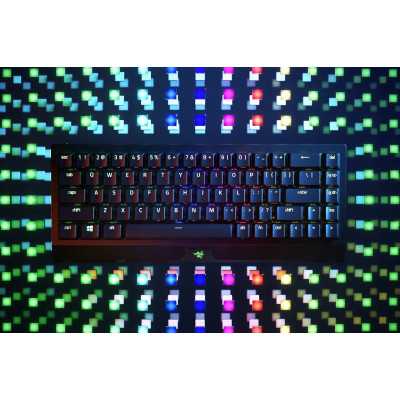 Razer BlackWidow V3 Mini HyperSpeed Mechanical Gaming Keyboard, RGB LED light, US, Wireless, Black, Green Switch