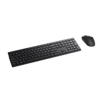 Dell Pro Keyboard and Mouse (RTL BOX) KM5221W Keyboard and Mouse Set, Wireless, Batteries included, US, Black