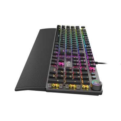 Genesis THOR 400 RGB Gaming keyboard, RGB LED light, US, Black/Slate, Wired