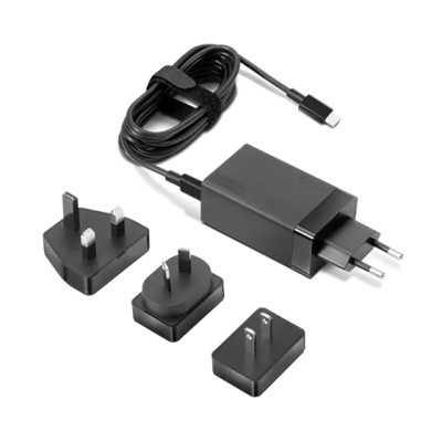 Lenovo Travel Adapter USB-C AC Black, 65 W