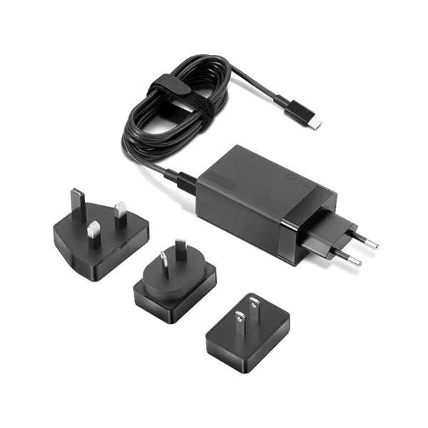 Lenovo Travel Adapter USB-C AC Black, 65 W