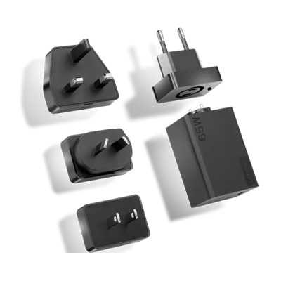 Lenovo Travel Adapter USB-C AC Black, 65 W