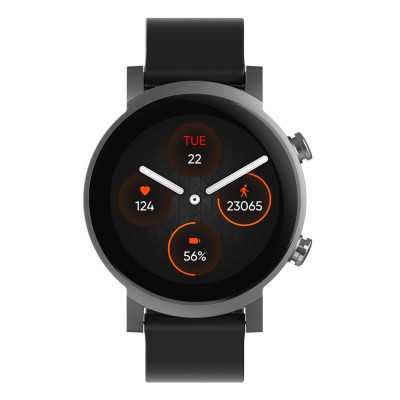 TicWatch E3 1.3 , Smart watch, GPS (satellite), 2.5D glass, Touchscreen, Heart rate monitor, Activity monitoring 24/7, Waterproo