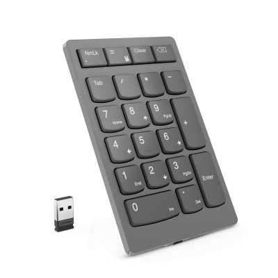 Lenovo Go Wireless Numeric Keypad Storm Grey