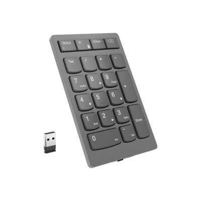 Lenovo Go Wireless Numeric Keypad Storm Grey