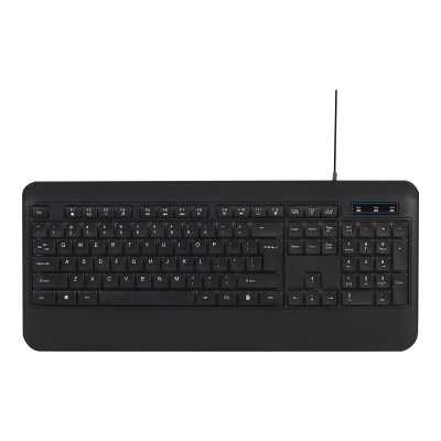 Gembird Multimedia Keyboard KB-UML-03 Wired, US, Black