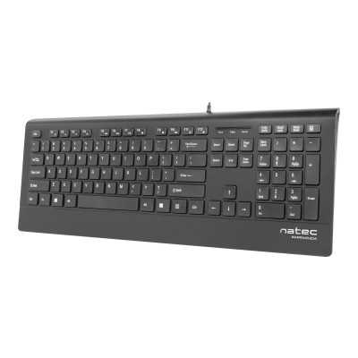 Natec Keyboard, Barracuda, US Layout, Slim