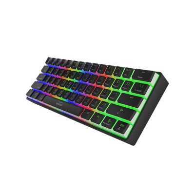 Genesis THOR 660 RGB Gaming keyboard, RGB LED light, US, Black, Wireless/Wired, Wireless connection, Gateron Red Switch