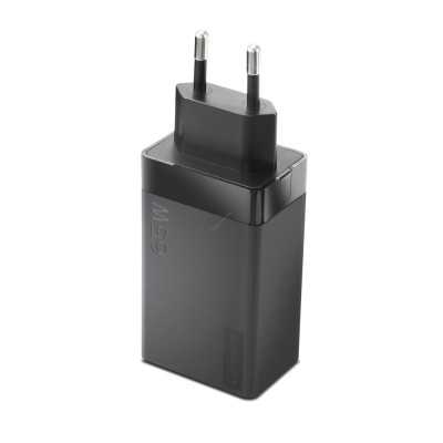 Lenovo Travel Adapter USB-C AC EU Black, Charger, 65 W