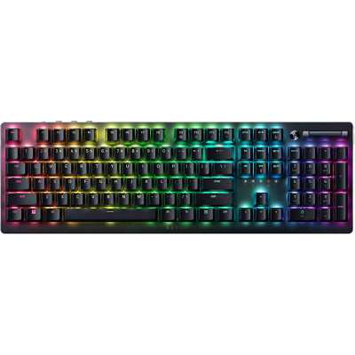 Razer Gaming Keyboard Deathstalker V2 RGB LED light, US, Wired, Black, Optical Switches (Linear), Numeric keypad