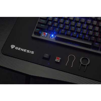 Genesis THOR 303 TKL, Mechanical Gaming Keyboard, RGB LED light, US, Black, Wired, USB Type-A