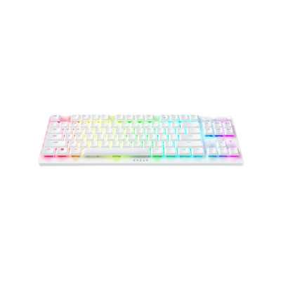 Razer Optical Keyboard Deathstalker V2 Pro RGB LED light, US, Wireless, White, Red Switch