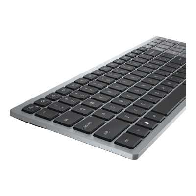 Dell Keyboard KB740 Wireless, RU, 2.4 GHz, Bluetooth 5.0, Titan Gray