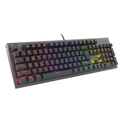 Genesis THOR 303, Mechanical Gaming Keyboard, RGB LED light, US, Black, Wired, USB Type-A