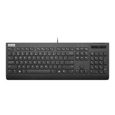 Lenovo Keyboard II Smartcard Black, USB