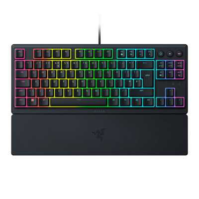 Razer Ornata V3 Tenkeyless RGB LED light, US, Wired, Black, Mechanical Gaming keyboard