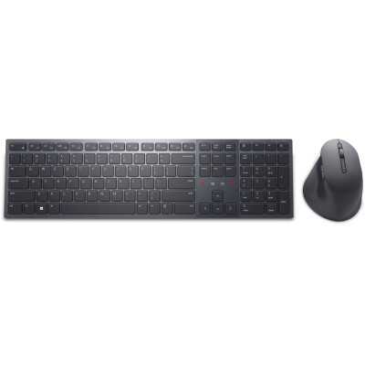 Dell Premier Collaboration Keyboard and Mouse KM900 Wireless, US, USB-A, Graphite