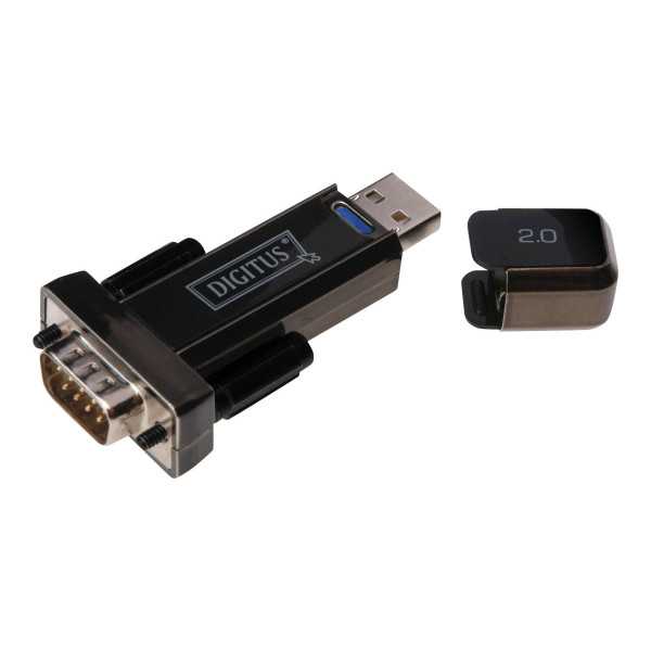 Digitus DA-70156, USB 2.0 į nuoseklųjį adapterį USB 2.0, RS232