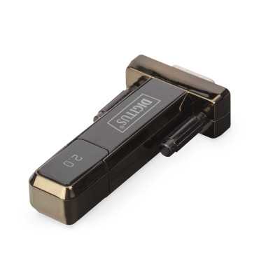 Digitus DA-70156, USB 2.0 to Serial adapter USB 2.0, RS232