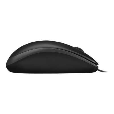 Logitech Mouse B100 Wired, Black