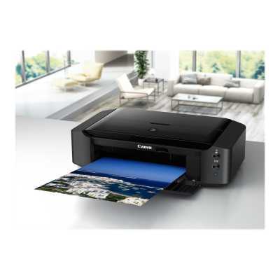 Canon PIXMA IP8750 Colour, Inkjet, Photo Printer, Wi-Fi, Maximum ISO A-series paper size A3+, Black